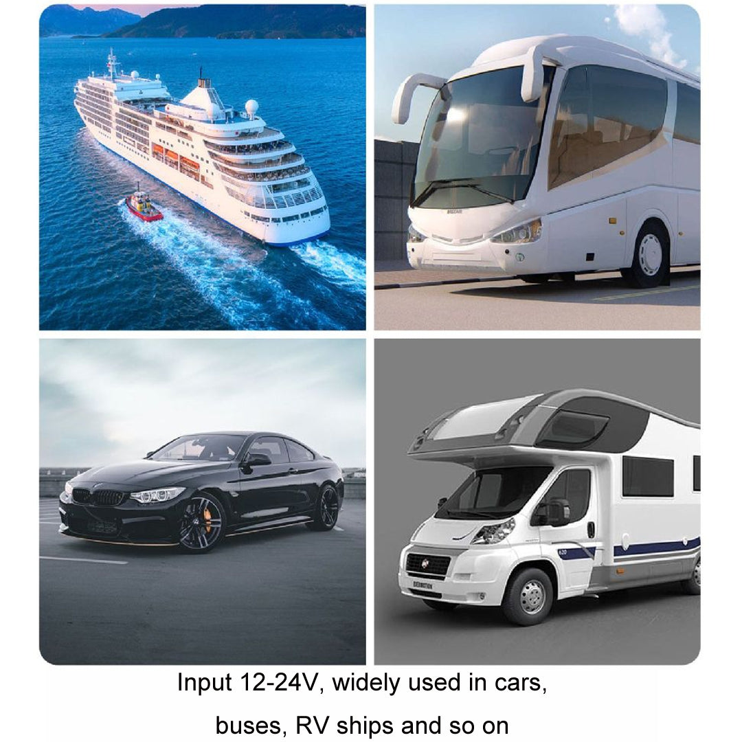 Car-Ship-Modified-Waterproof-USB-Socket-Charger,-Model:-UCC-350-QC+PD-Fast-Charge-30W