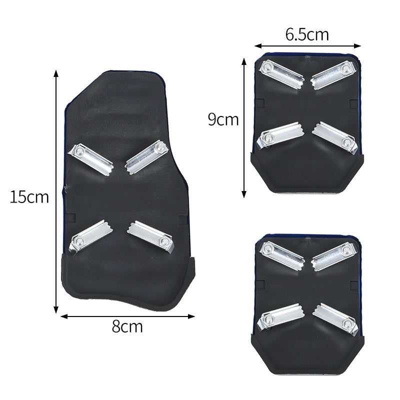 Car-Universal-Non-Slip-Pedal(Red)