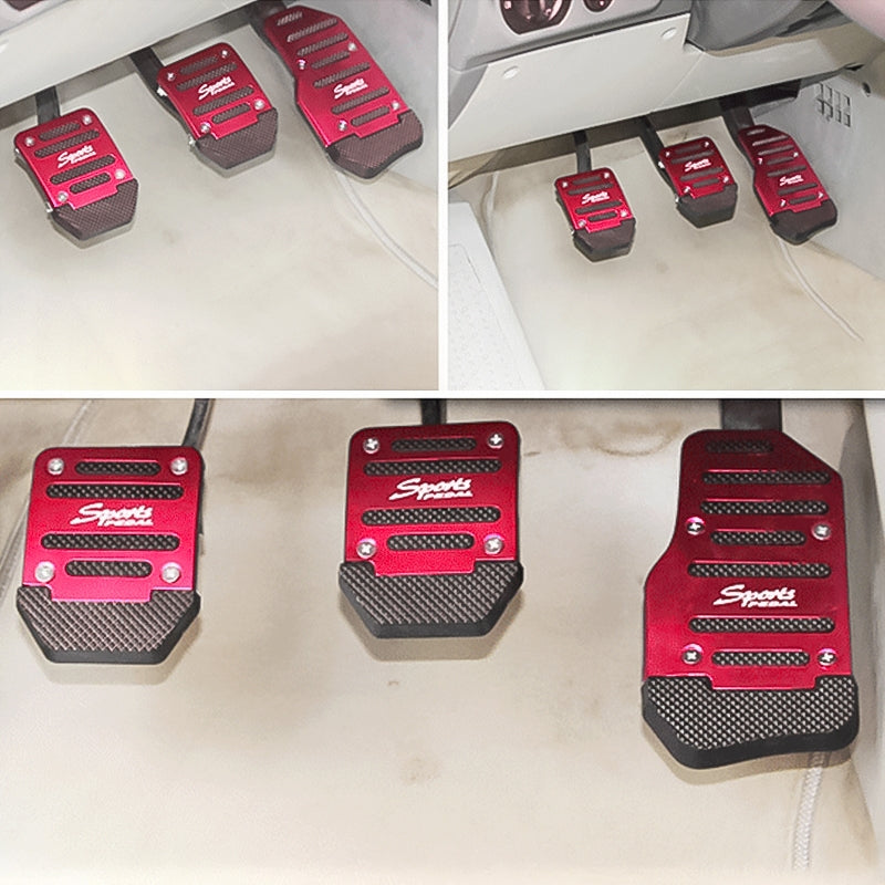 Car-Universal-Non-Slip-Pedal(Red)