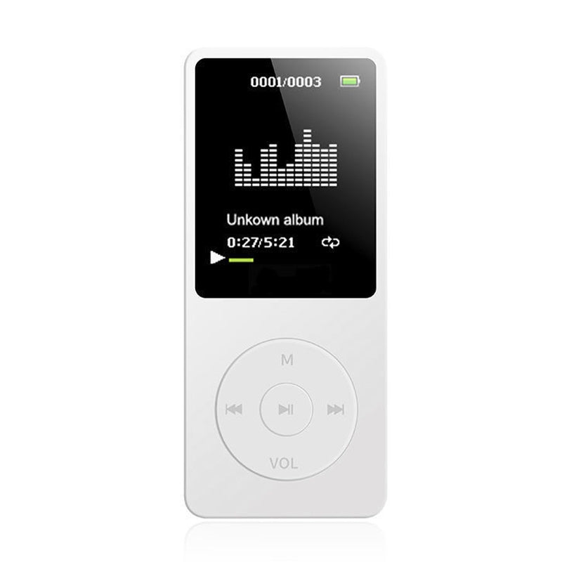 Card-Ultra-thin-Lossless-MP4-Player-With-Screen(White)