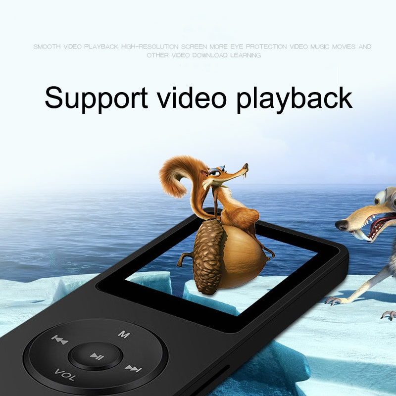 Card-Ultra-thin-Lossless-MP4-Player-With-Screen(White)