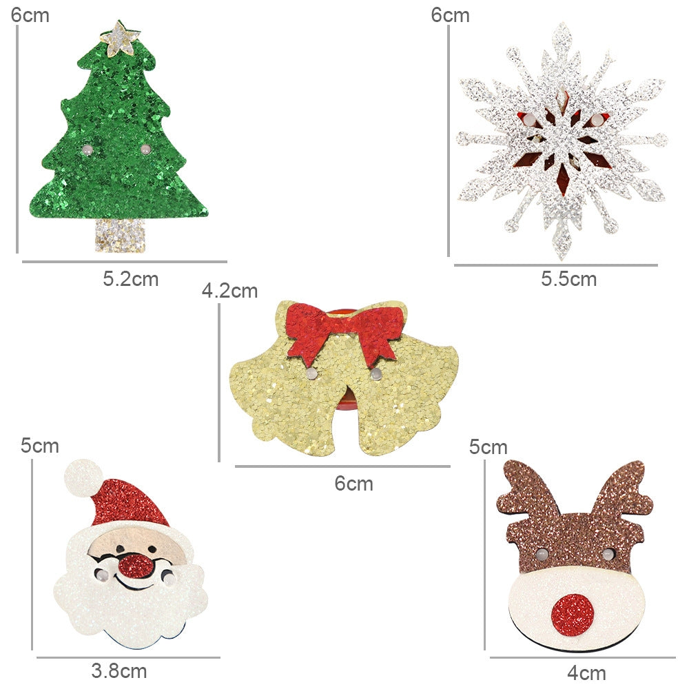 Cartoon-Luminous-Brooch-Decoration-Christmas-Children-and-Adult-Dress-up-Props(Christmas-Tree)