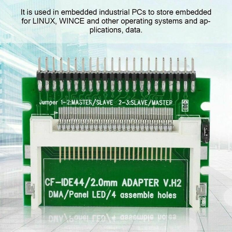CF-to-2.5-inch-IDE-44-Pin-male-Adapter(Green)