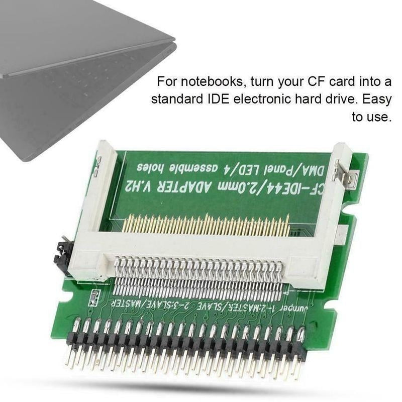 CF-to-2.5-inch-IDE-44-Pin-male-Adapter(Green)