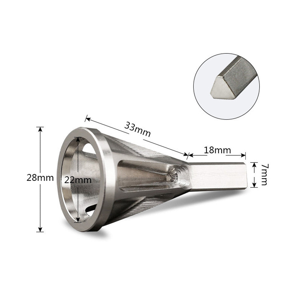 Chamfer-Stainless-Steel-Deburring-External-Chamfer-Tool-Silver-Triangle-Handle-Six-slot-Chamfer