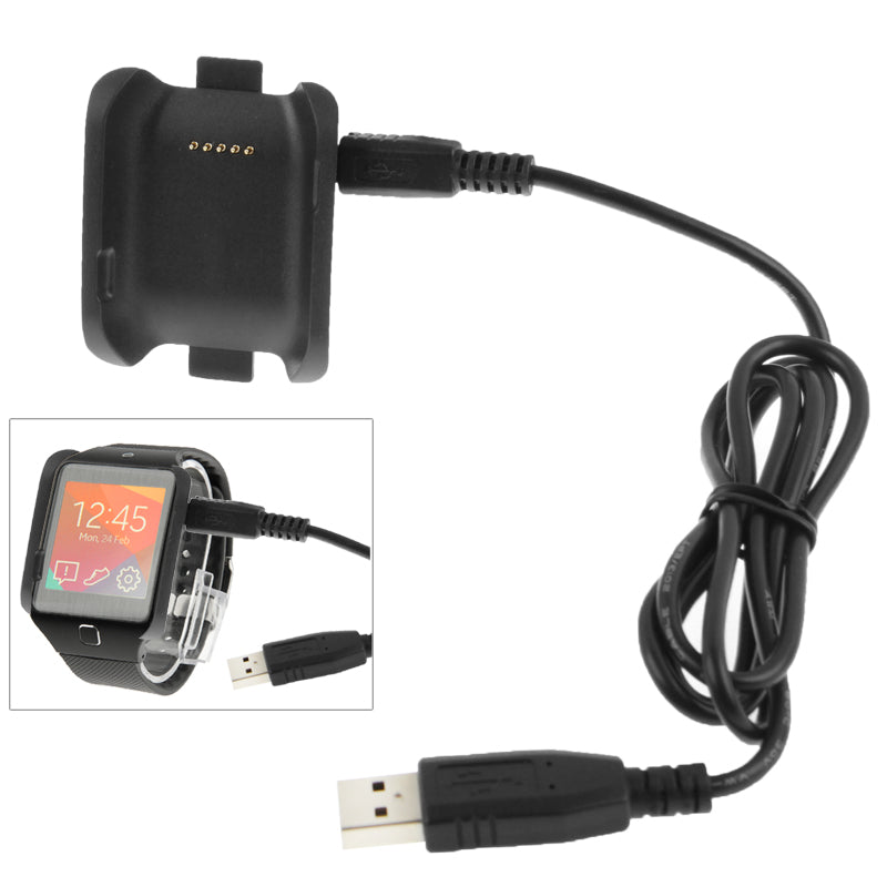 Charger-Cradle-Charging-Dock-For-Galaxy-Gear-V700-Smart-Watch(Black)
