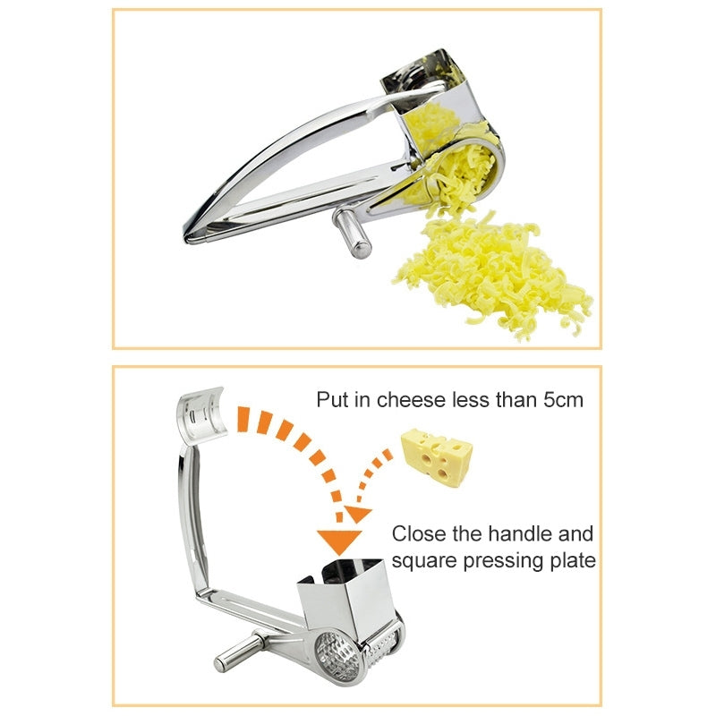 Cheese-Grater-Rotory-Container-Stainless-Steel-Hand-Crank-Rotary-Shredder-with-3-4-holes