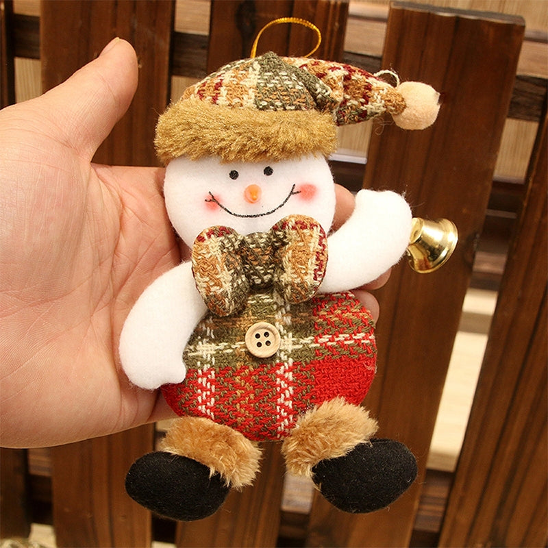 Christmas-Home-Decor-Hanging-Onaments-Dolls-Christmas-Tree-Decorations(Snowman)