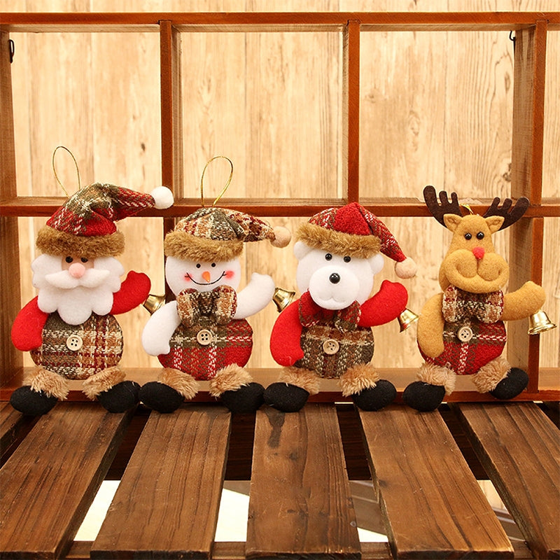 Christmas-Home-Decor-Hanging-Onaments-Dolls-Christmas-Tree-Decorations(Snowman)