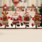 Christmas-Ornaments-Gift-Santa-Claus-Snowman-Dancing-Pendant-Tree-Toy-Doll-Hang-Decorations(Deer)