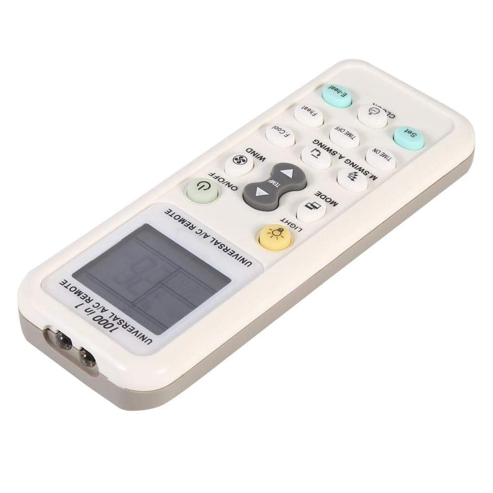 Chunghop-K-1028E-1000-in-1-Universal-A/C-Remote-Controller-with-Flashlight(White)