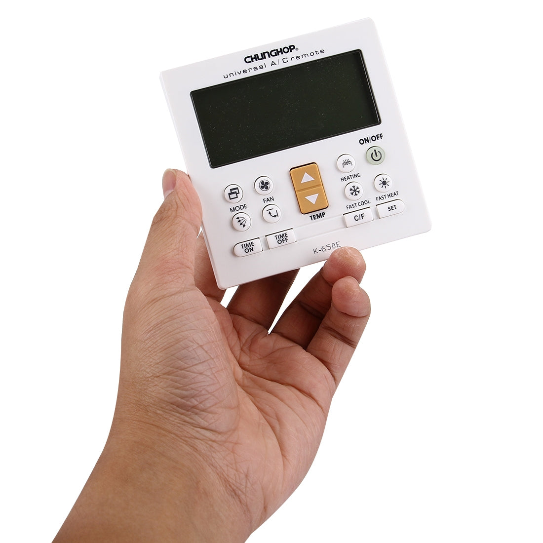 CHUNGHOP-K-650E-Universal-LCD-Air-Conditioner-Remote-Controller-with-Bracket