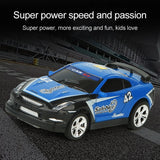 Coke-Can-Mini-RC-Car-Radio-Remote-Control-Micro-Racing-Car(Blue)