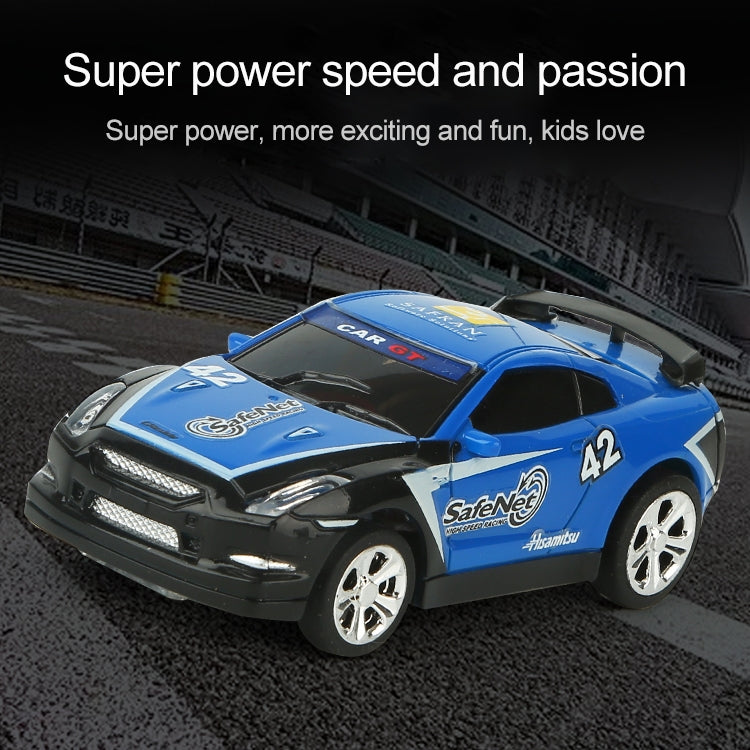 Coke-Can-Mini-RC-Car-Radio-Remote-Control-Micro-Racing-Car(Blue)