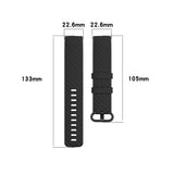 Color-Buckle-TPU-Wrist-Strap-Watch-Band-for-Fitbit-Charge-4-/-Charge-3-/-Charge-3-SE,-Size:-L(Dark-Purple)