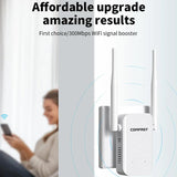 COMFAST-CF-WR301S-V3-300Mbps-Wireless-Repeater-Router-WiFi-Signal-Amplifier,-Plug:EU-Plug(White)