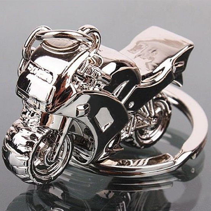 Cool-Motorcycle-Pendant-Alloy-Keychain-Car-Key-Ring