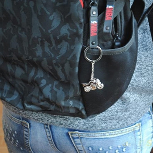 Cool-Motorcycle-Pendant-Alloy-Keychain-Car-Key-Ring