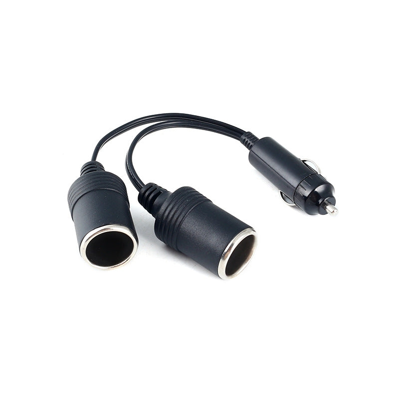 Copper-Car-Cigarette-Lighter-Extension-12/24V-10A-General-1-Drag-2-Car-Charging