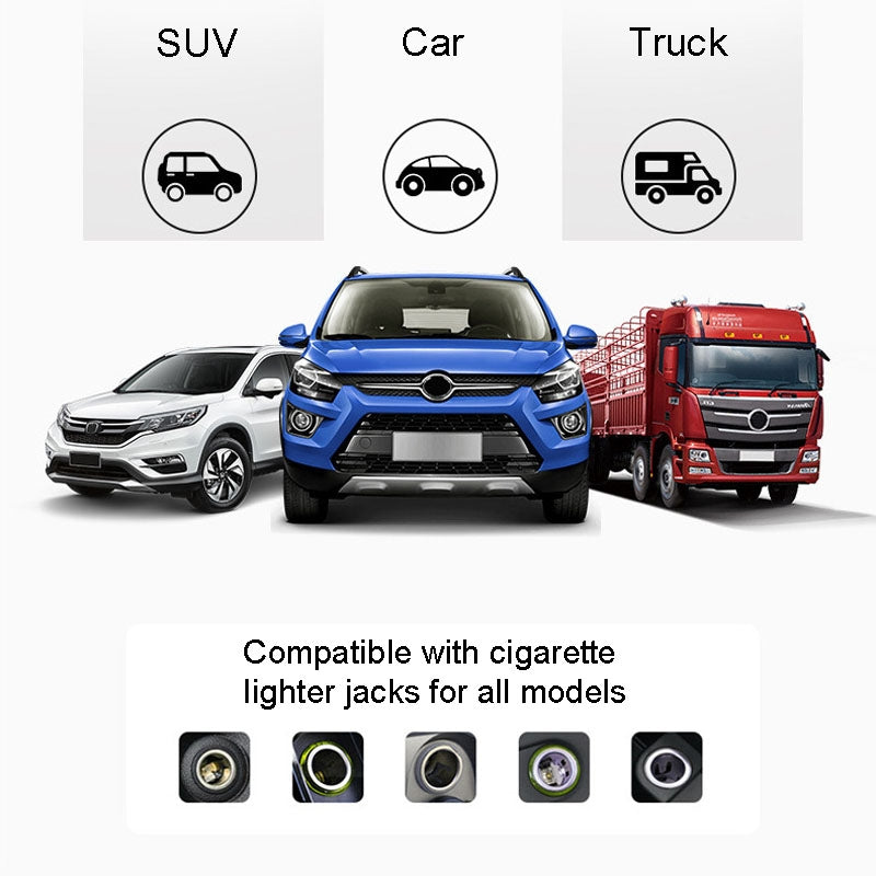 Copper-Car-Cigarette-Lighter-Extension-12/24V-10A-General-1-Drag-2-Car-Charging