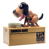 Creative-Cartoon-Edacious-Puppy-Automatic-Money-Eating-Coin-Saving-Box,-Brown-Spotted-Dog