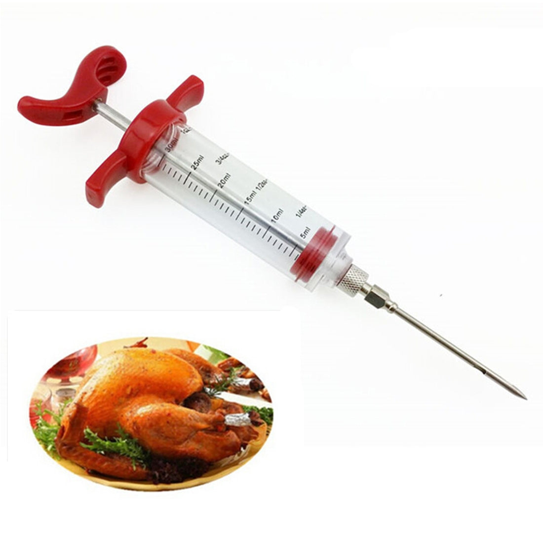 Creative-Kitchen-Tools-Condiment-Syringe-Turkey-Needle-Barbecue-Sauce-Syringes-Cooking-Tools