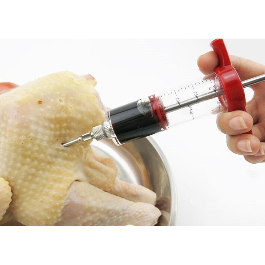 Creative-Kitchen-Tools-Condiment-Syringe-Turkey-Needle-Barbecue-Sauce-Syringes-Cooking-Tools