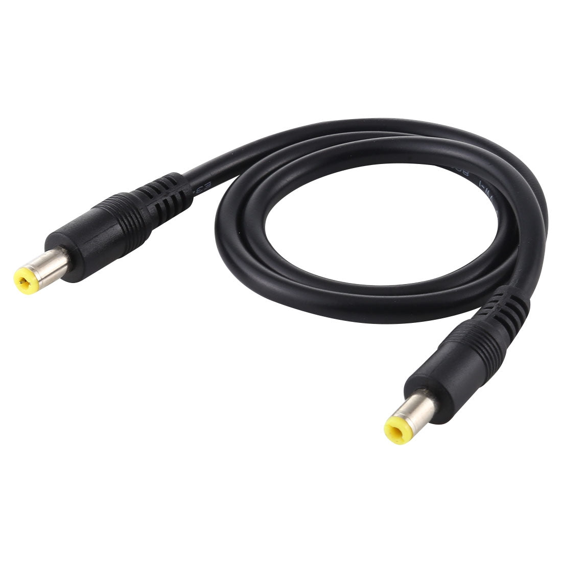 DC-Power-Plug-5.5-x-2.5mm-Male-to-Male-Adapter-Connector-Cable,-Cable-Length:50cm(Black)
