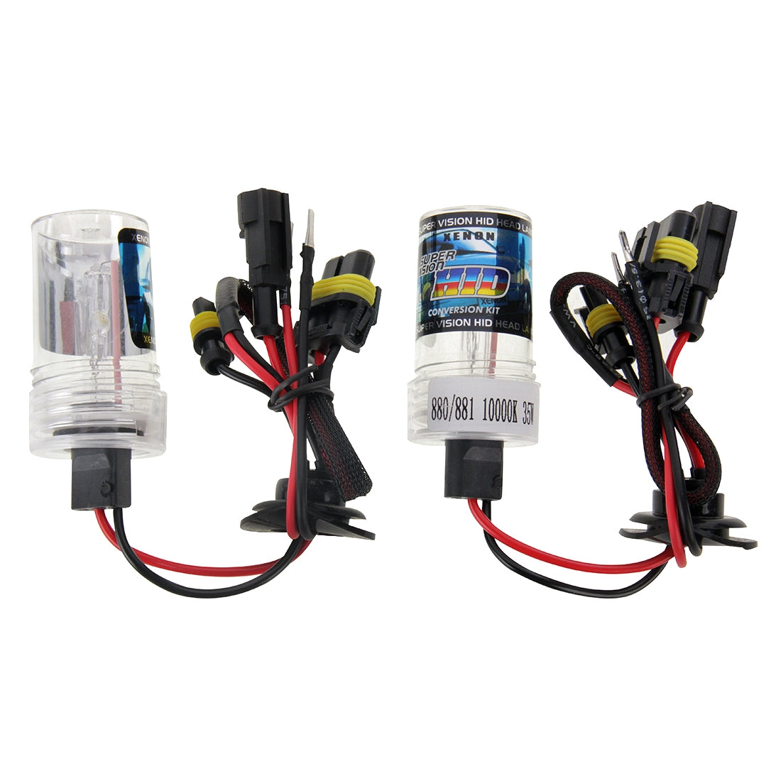 DC12V-35W-H27/880/881-HID-Xenon-Light-Single-Beam-Super-Vision-Waterproof-Head-Lamp,-Color-Temperature:-6000K,-Pack-of-2