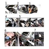 DC12V-35W-H27/880/881-HID-Xenon-Light-Single-Beam-Super-Vision-Waterproof-Head-Lamp,-Color-Temperature:-6000K,-Pack-of-2