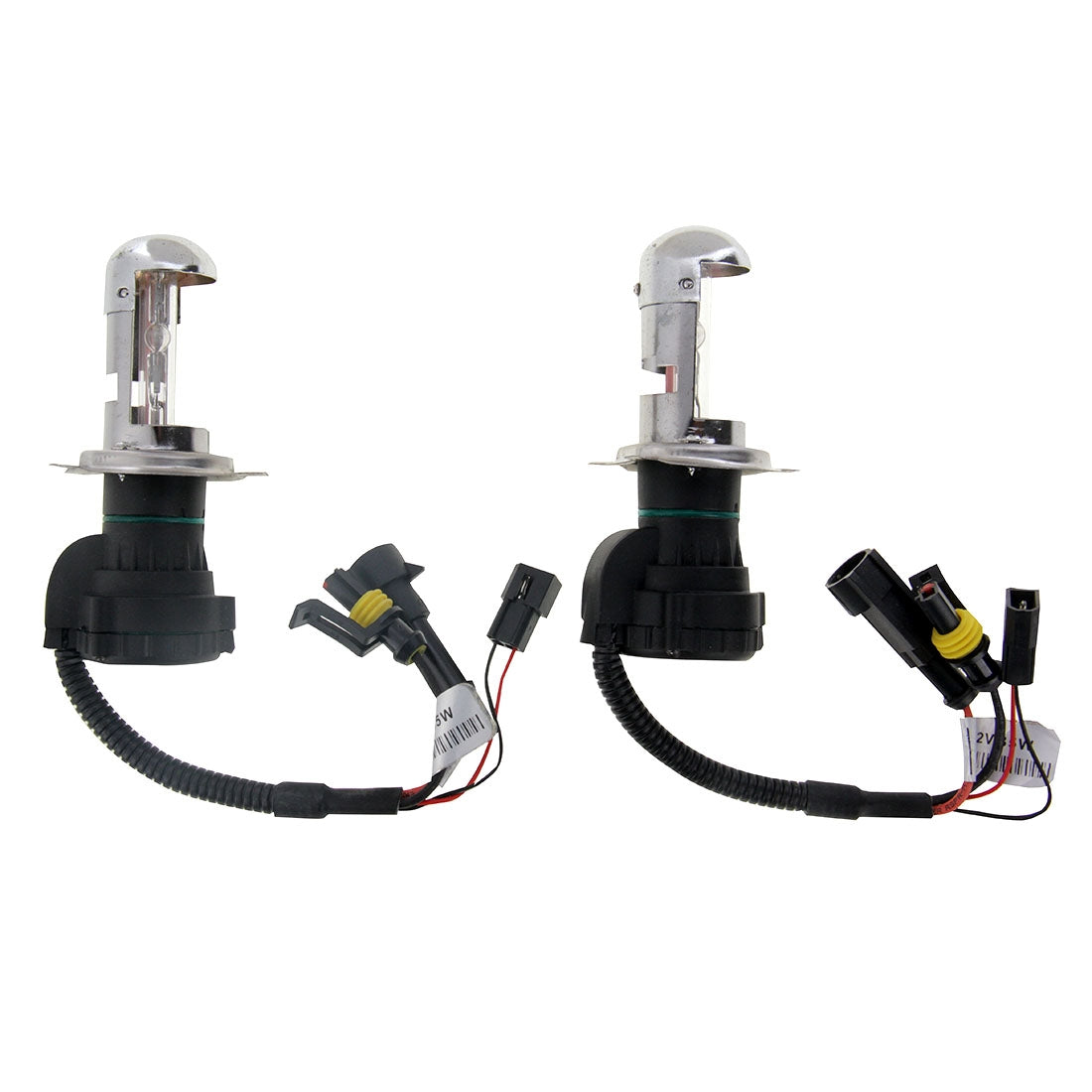 DC12V-35W-H4-3-HID-Xenon-Light-Single-Beam-Super-Vision-Waterproof-Head-Lamp-with-One-Cable,-Color-Temperature:-6000K,-Pack-of-2