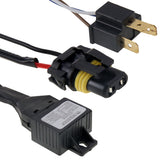 DC12V-35W-H4-3-HID-Xenon-Light-Single-Beam-Super-Vision-Waterproof-Head-Lamp-with-One-Cable,-Color-Temperature:-6000K,-Pack-of-2