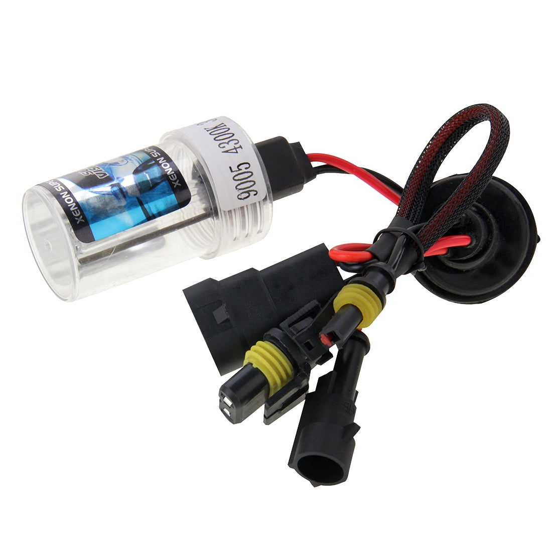 DC12V-35W-HB3/9005-HID-Xenon-Light-Single-Beam-Super-Vision-Waterproof-Head-Lamp,-Color-Temperature:-4300K,-Pack-of-2