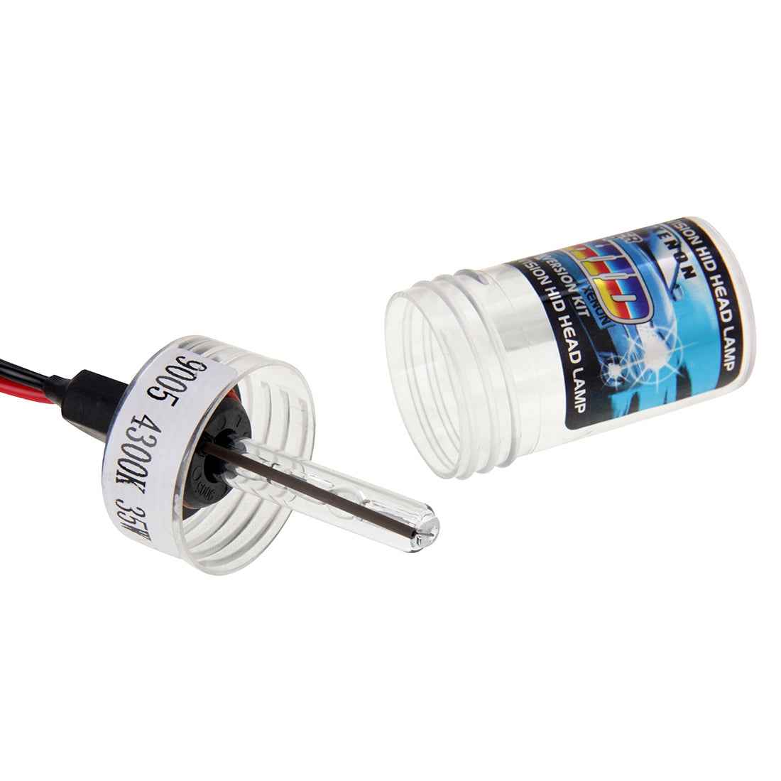 DC12V-35W-HB3/9005-HID-Xenon-Light-Single-Beam-Super-Vision-Waterproof-Head-Lamp,-Color-Temperature:-4300K,-Pack-of-2