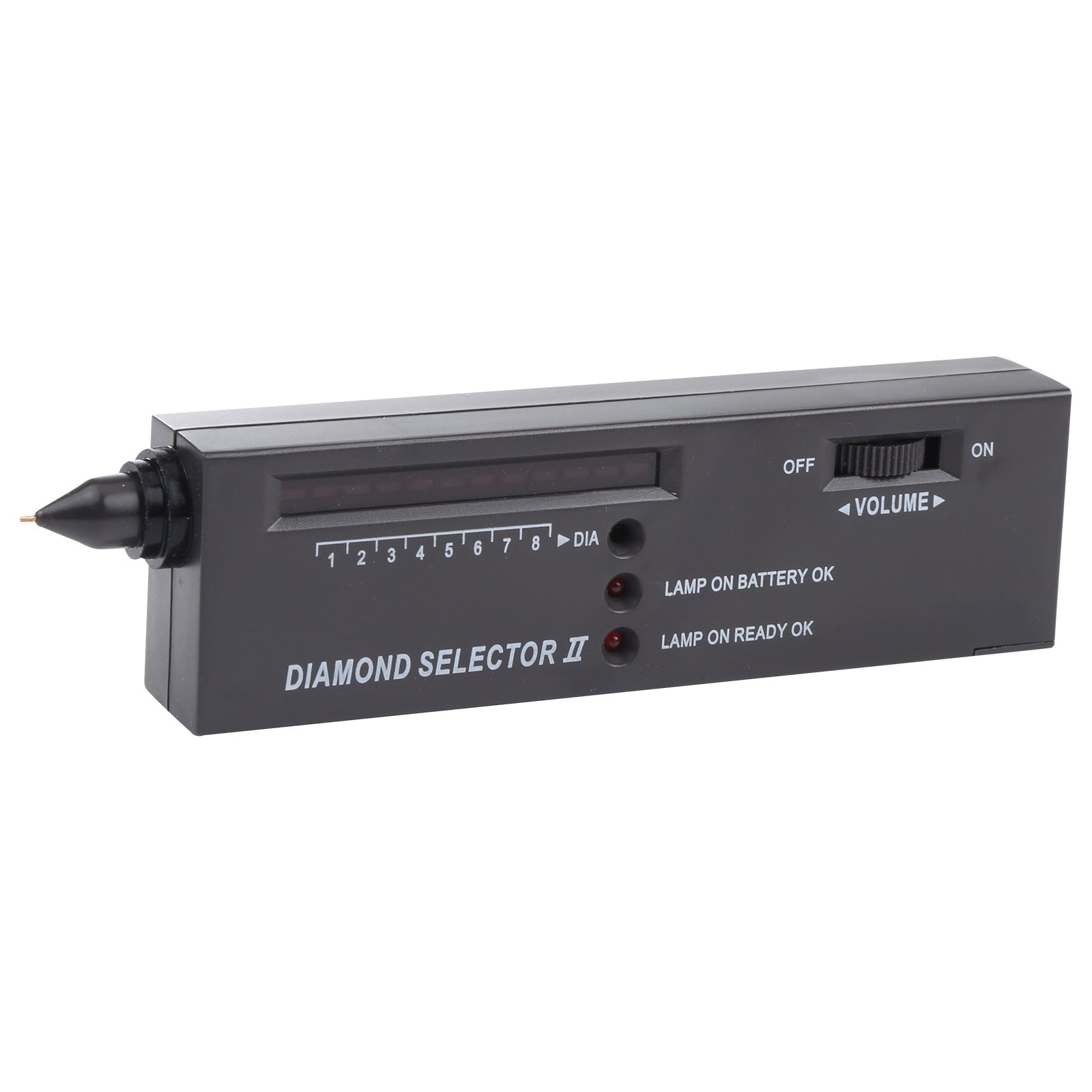 Diamond-Selector-ll-with-LED-Indicator,-DC-9V-Battery(Black)