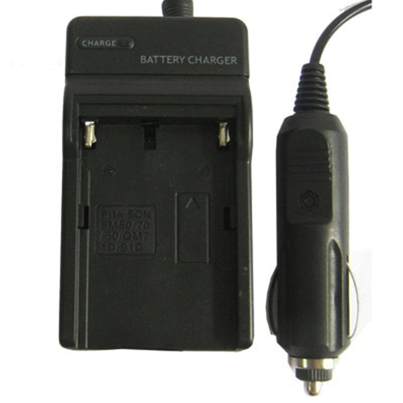Digital-Camera-Battery-Charger-for-SONY-FM50/-70/-90/-QM71D/-91D(Black)