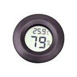Digital-Round-Shaped-Reptile-Box-Centigrade-Thermometer-&-Hygrometer-with-Screen-Display-(Black)