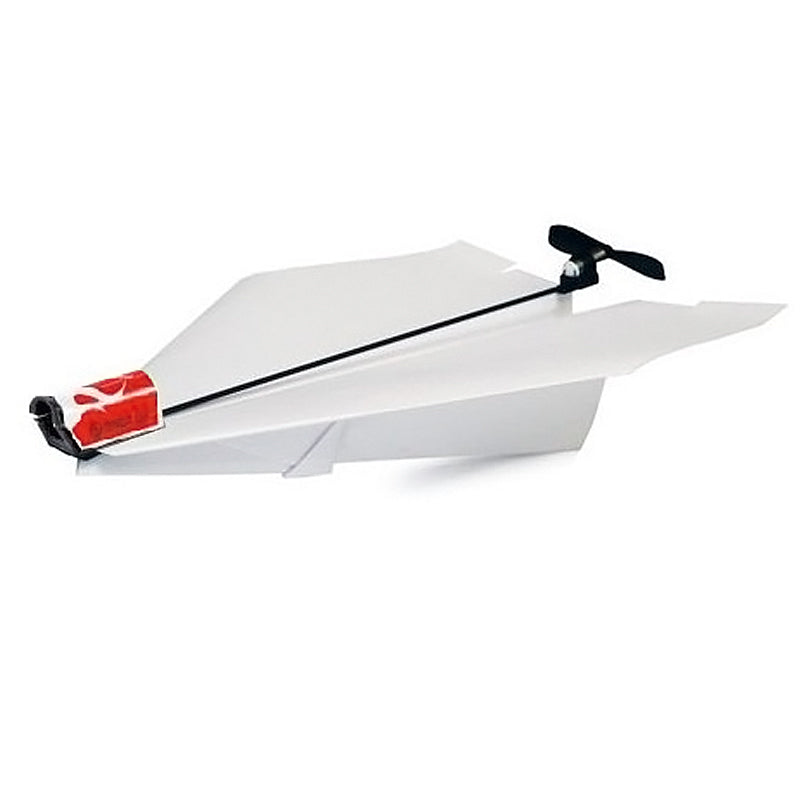 DIY-Creative-Power-Up-Airplane-Rechargeable-Airplane-Electric-Paper-Airplane-for-Kids(Red)