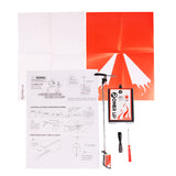 DIY-Creative-Power-Up-Airplane-Rechargeable-Airplane-Electric-Paper-Airplane-for-Kids(Red)