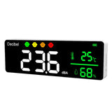 DM1306D-Wall-mounted-Decibel-Meter-Temperature-&-Humidity-Detector