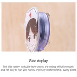 Doctor-Head-Pattern-Cute-Retractable-Badge-Reel-Student-Nurse-ID-Name-Card-Badge