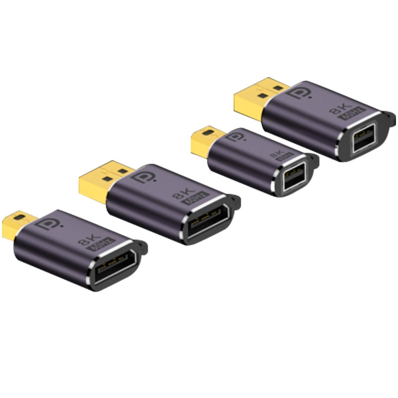 DP1.4-Male-to-Mini-DP-Female-Adapter-8K-60Hz-HD-Video-Transmission-Expanding