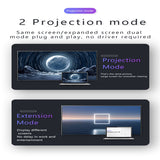 DP1.4-Male-to-Mini-DP-Female-Adapter-8K-60Hz-HD-Video-Transmission-Expanding