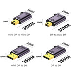 DP1.4-Male-to-Mini-DP-Female-Adapter-8K-60Hz-HD-Video-Transmission-Expanding