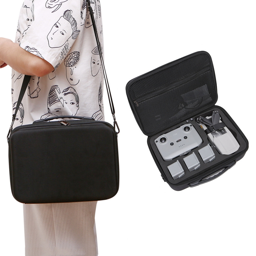 Drone-Shoulder-Messenger-Bag-Handbag-for-DJI-Mavic-Air-2/Air-2S(1680-Nylon-Black)