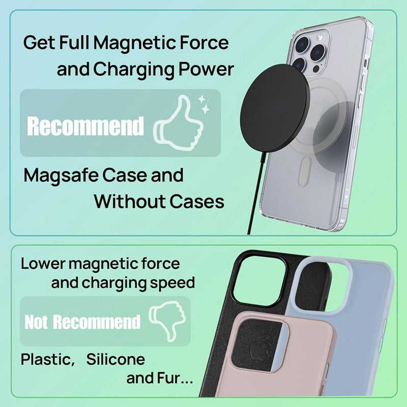 DS-WXC103-15W-Max-MagSafe-Magnetic-Wireless-Charger-for-iPhone-15/14/13-/-AirPods-Pro,-No-Adapter
