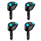 Dual-USB-Type-C-Real-time-Digital-Display-Cigarette-Lighter-Expansion-Car-Charger,-Model:-3.1A-Double-A+C