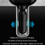Dual-USB-Type-C-Real-time-Digital-Display-Cigarette-Lighter-Expansion-Car-Charger,-Model:-QC3.0+2.4A-Dual-A+C