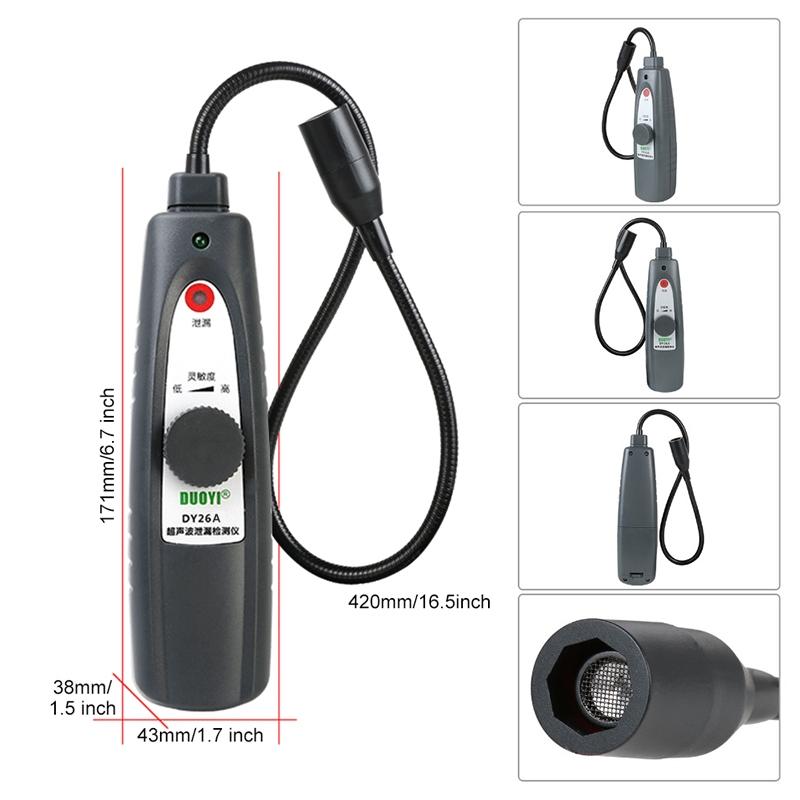 DUOYI-DY26A-Car-Ultrasonic-Leak-Location-Determine-Meter