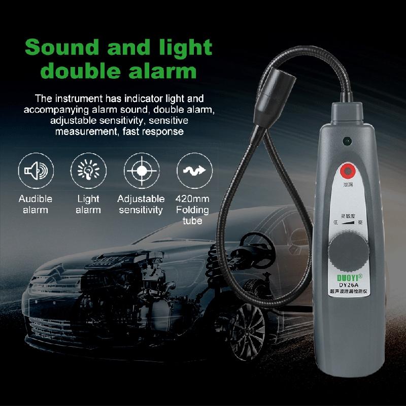 DUOYI-DY26A-Car-Ultrasonic-Leak-Location-Determine-Meter